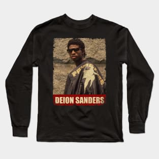 Deion Sanders - NEW RETRO STYLE Long Sleeve T-Shirt